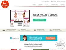 Tablet Screenshot of lojavirtualdesign.com.br